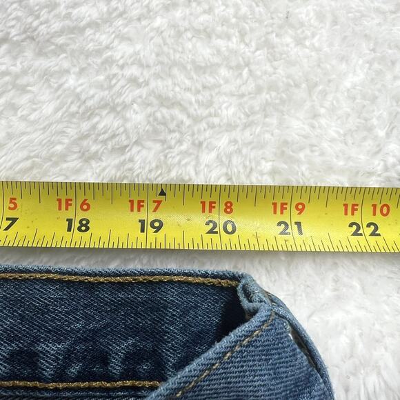 Levi's Men's Cotton 501 Straight Leg Button Fly Original Fit Denim Jeans 42x32 - Picture 7 of 9